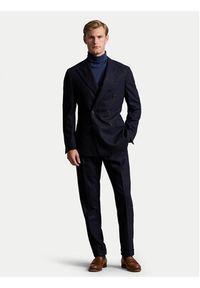 Polo Ralph Lauren Golf 710760126019 Granatowy Regular Fit. Typ kołnierza: golf, polo. Kolor: niebieski. Materiał: bawełna #4