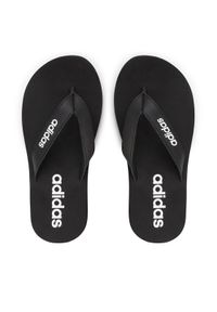 Adidas - adidas Japonki Eezay Flip Flop EG2042 Czarny. Kolor: czarny. Materiał: skóra #1