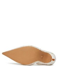 DeeZee Szpilki PX096 01 Biały. Kolor: biały. Materiał: materiał. Obcas: na szpilce