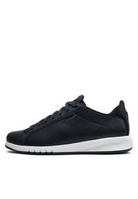 Geox Sneakersy U Aerantis U357FA 00046 C0045 Granatowy. Kolor: niebieski. Materiał: skóra