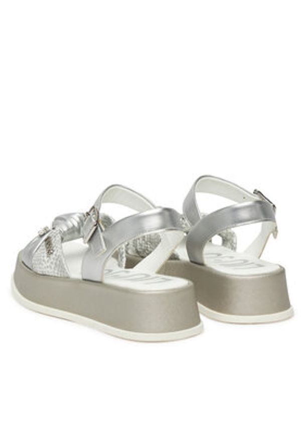 Liu Jo Sandały You 751 4A5727 EX072 Srebrny. Kolor: srebrny. Materiał: skóra