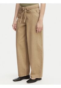 only - ONLY Jeansy Gianna 15372521 Beżowy Straight Leg. Kolor: beżowy #1