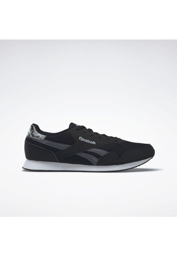 Buty do chodzenia męskie Reebok Royal CL Jogger 3. Zapięcie: sznurówki. Kolor: wielokolorowy, szary. Materiał: materiał, syntetyk, tkanina. Szerokość cholewki: normalna. Model: Reebok Royal. Sport: turystyka piesza