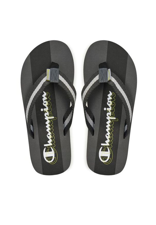Champion Japonki Web Evo Flip Flop Slipper S22044-CHA-KK015 Czarny. Kolor: czarny. Materiał: materiał