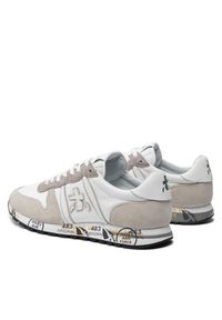 Premiata Sneakersy Eric 5669 Biały. Kolor: biały. Materiał: zamsz, skóra