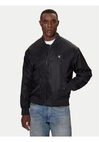 Calvin Klein Jeans Kurtka bomber LV04RC526G Czarny Regular Fit. Kolor: czarny. Materiał: syntetyk #1