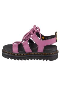 Buty Dr. Martens Nartilla Hydro Sandals DM31617765 fioletowe. Kolor: fioletowy. Materiał: guma, materiał, skóra, syntetyk. Obcas: na platformie #5