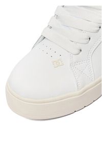 DC Shoes Sneakersy EO-COURT GRAFFIK PLATFORM DC02422102 Biały. Kolor: biały. Materiał: skóra. Obcas: na platformie #4