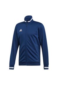 Adidas - Team 19 Track Jacket Bluza 838. Kolor: niebieski, wielokolorowy, biały