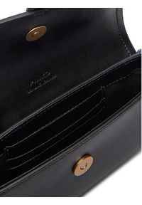 Pinko - PINKO Torebka Saddle Flat AI 25-26 PCPL 105349 A1ZX Czarny. Kolor: czarny. Materiał: skórzane #4