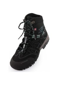 Wodoodporne Zimowe Buty dla Kobiet Garmont WM Momentum 40. Kolor: czarny, niebieski, wielokolorowy. Materiał: nylon, syntetyk, mesh, materiał. Sezon: zima. Styl: sportowy