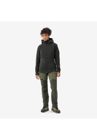 SIMOND - Kurtka turystyczna damska MT900 Softshell. Kolor: zielony. Materiał: softshell. Sport: turystyka piesza
