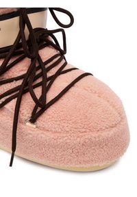 Moon Boot Śniegowce Mb Icon Fleece 80D1409700 Różowy. Kolor: różowy. Materiał: materiał