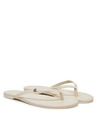 Lauren Ralph Lauren - LAUREN RALPH LAUREN Japonki Raquel 802953931009 Biały. Kolor: biały. Materiał: skóra