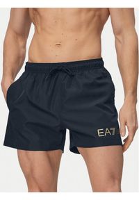EA7 Emporio Armani Szorty kąpielowe 7M002000 AF13049 MC004 Czarny Regular Fit. Kolor: czarny. Materiał: syntetyk #1