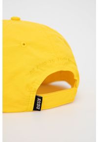 Deus Ex Machina czapka męska kolor żółty. Kolor: żółty