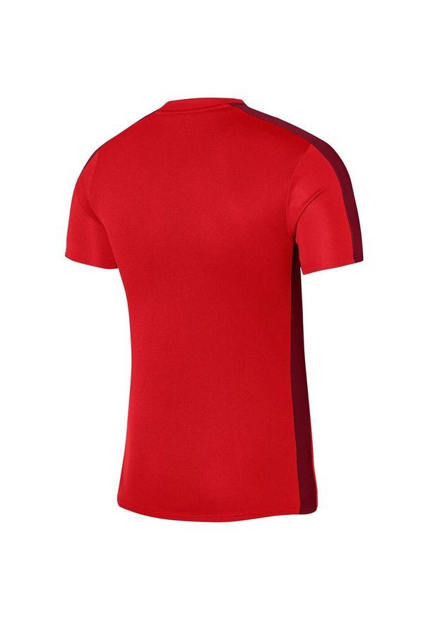 Nike - Męska Koszulka Academy DriFIT. Kolor: czerwony. Sport: turystyka piesza
