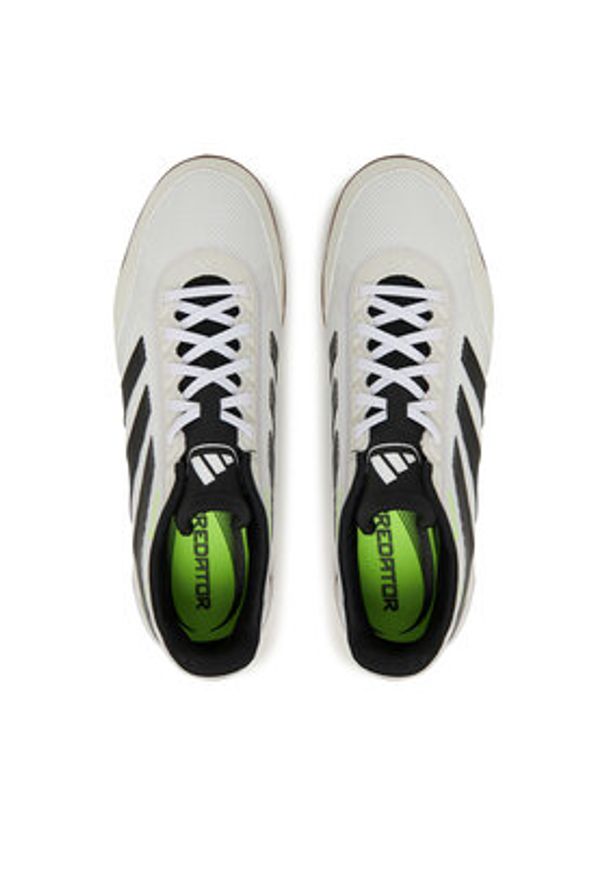 Adidas - adidas Buty do piłki nożnej Predator League JR7023 Biały. Kolor: biały. Materiał: materiał