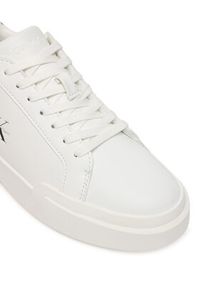 Calvin Klein Sneakersy Chunky Cupsole Laceup Lth Ml YW0YW01947 Biały. Kolor: biały. Materiał: skóra #5
