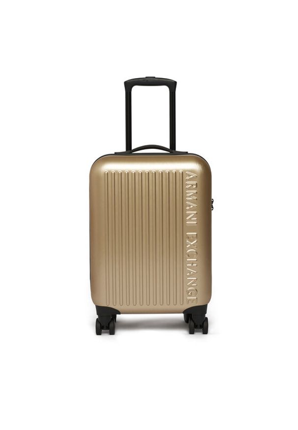 Armani Exchange Walizka kabinowa XW002233 AF21472 F1020 Złoty. Kolor: złoty