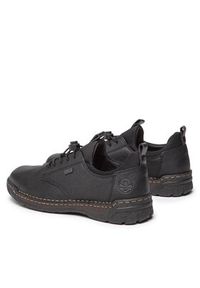 Rieker Sneakersy B0379-00 Czarny. Kolor: czarny. Materiał: skóra #7