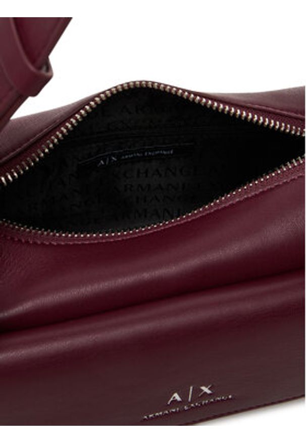 Armani Exchange Torebka XW000405 AF12589 UA343 Bordowy. Kolor: czerwony. Materiał: skórzane