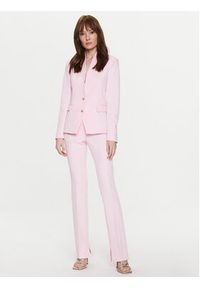 Blugirl Blumarine Marynarka RA3029-T3359 Różowy Slim Fit. Kolor: różowy. Materiał: syntetyk #5