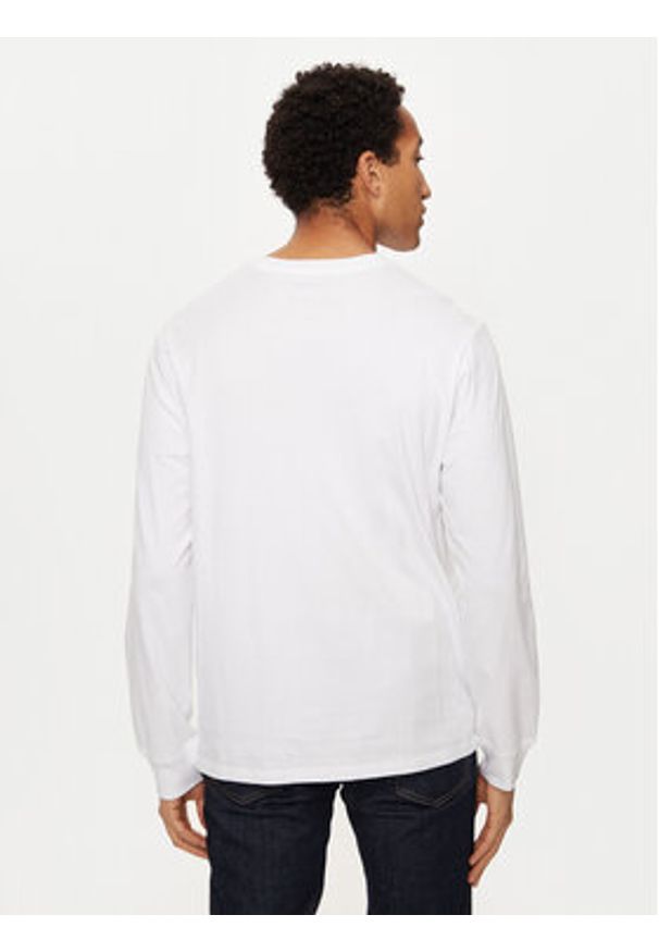 Levi's® Longsleeve Graphic Tee 36015-0010 Biały Regular Fit. Kolor: biały. Materiał: bawełna. Długość rękawa: długi rękaw