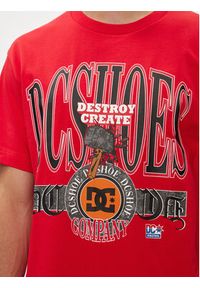 DC Shoes T-Shirt Shy Town Hss ADYZT05345 Czerwony Regular Fit. Kolor: czerwony. Materiał: bawełna #2