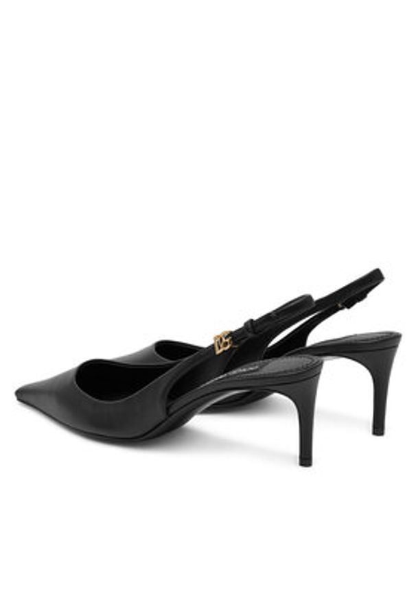 DOLCE & GABBANA - Dolce&Gabbana Czółenka CG0805 A1953 Czarny. Kolor: czarny. Materiał: skóra