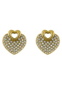 Kolczyki Guess. Materiał: złote. Kolor: złoty #1