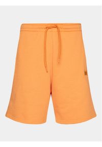 Alpha Industries Szorty sportowe Essentials 146363 Pomarańczowy Regular Fit. Kolor: pomarańczowy. Materiał: bawełna, syntetyk. Styl: sportowy