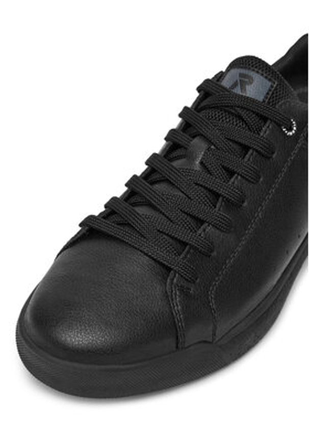 Rieker Revolution Lifestyle Sneakersy U1100-00 Czarny. Kolor: czarny. Materiał: skóra