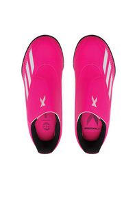 Adidas - adidas Buty X Speedportal.4 Hook-and-Loop Turf Boots GZ2439 Różowy. Kolor: różowy. Materiał: skóra #4