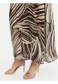 Guess Spódnica mini 174857 Brązowy Classic Fit. Kolor: brązowy. Materiał: syntetyk #4