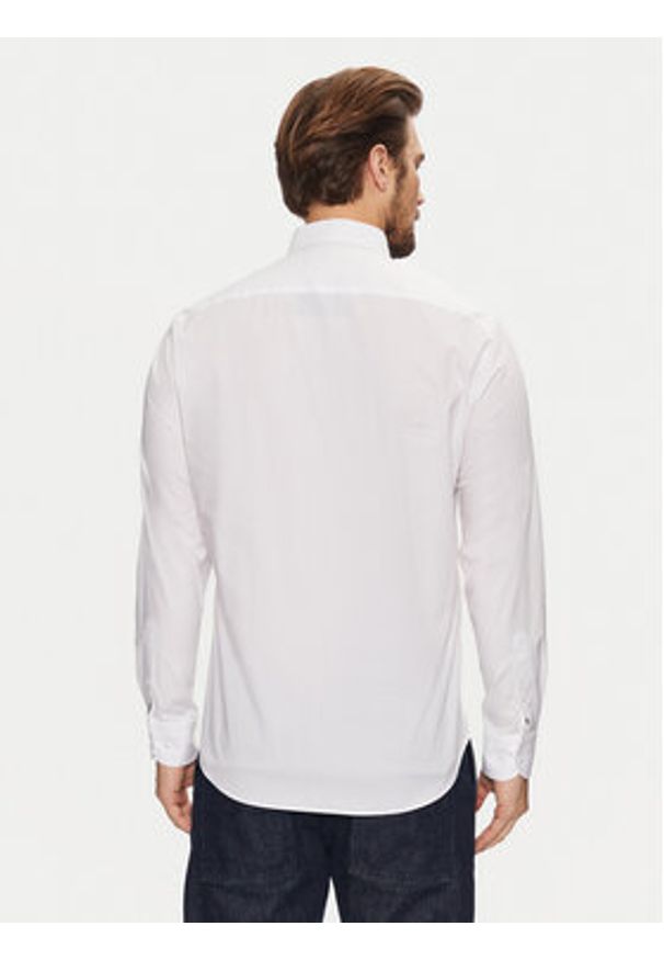 TOMMY HILFIGER - Tommy Hilfiger Koszula MW0MW37595 Biały Regular Fit. Kolor: biały. Materiał: bawełna