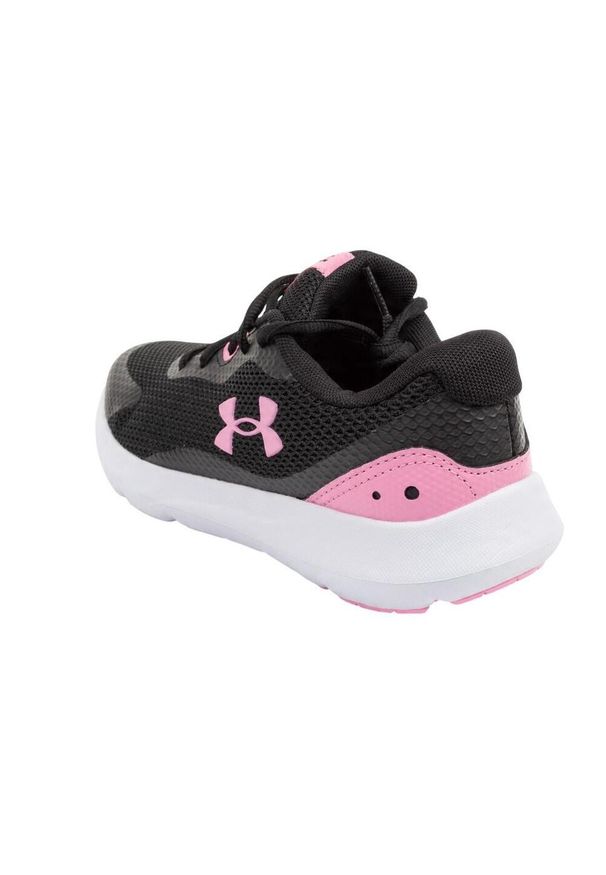 Under Armour - Buty Treningowe Z Okrągłym Noskiem Dla Kobiet. Nosek buta: okrągły. Kolor: czarny