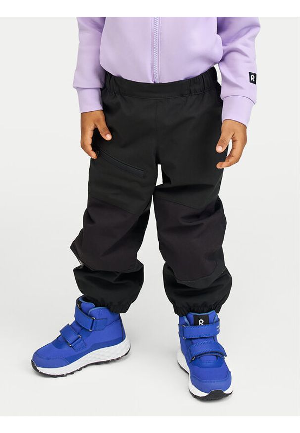 Reima Spodnie outdoor Oikotie 5100010B Czarny Regular Fit. Kolor: czarny. Materiał: syntetyk. Sport: outdoor