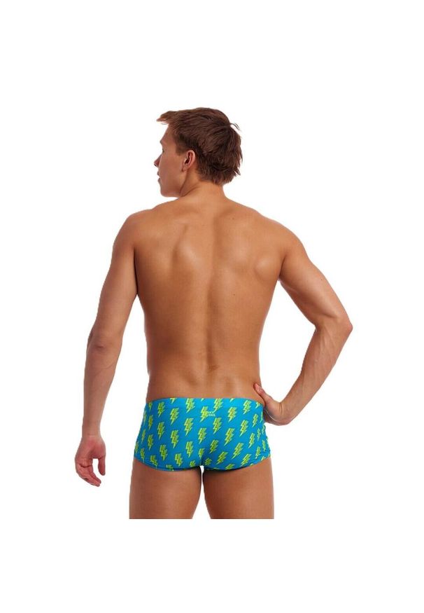 FUNKITA - Kąpielówki Funky Trunks Bolted - trunki męskie. Kolor: niebieski