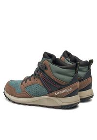 Merrell Sneakersy Wildwood Mid Ltr Wp J068031 Zielony. Kolor: zielony. Materiał: skóra, zamsz #4