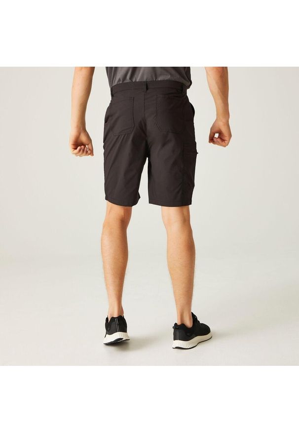 Regatta - Dalry Multi Pocket męskie spodenki. Kolor: czarny. Materiał: materiał