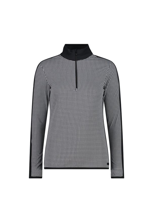 Bluza damska CMP. Kolor: czarny, wielokolorowy, biały. Sezon: zima. Sport: narciarstwo
