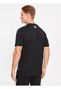 Plein Sport T-Shirt Round Neck Ss AACC MTK6543 SJY001N Czarny Regular Fit. Kolor: czarny. Materiał: bawełna. Styl: sportowy