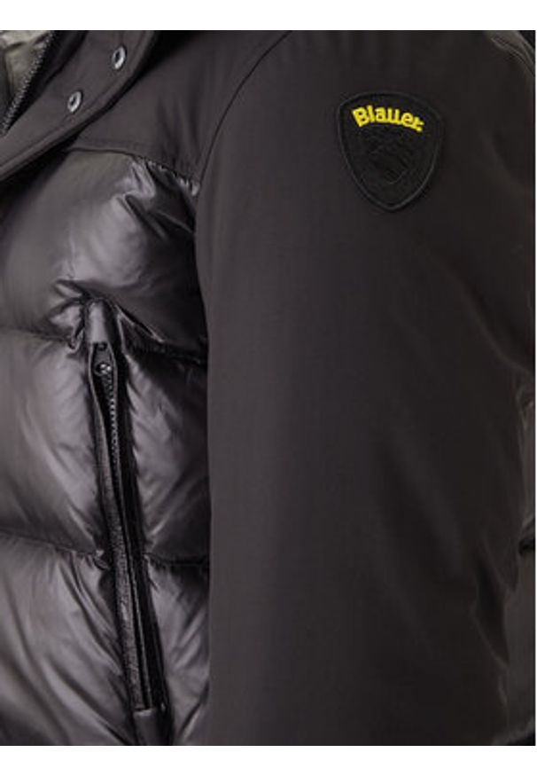 Blauer Kurtka puchowa Giubbini 25WBLUC03143 Czarny Regular Fit. Kolor: czarny. Materiał: syntetyk