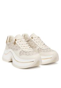 MICHAEL Michael Kors Sneakersy Arla 43F5ARFS2L Beżowy. Kolor: beżowy. Materiał: skóra #6