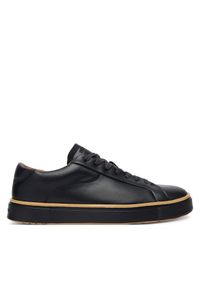 Emporio Armani Sneakersy EM003081 AF18228 UC001 Czarny. Kolor: czarny. Materiał: skóra