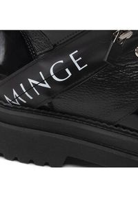 Eva Minge Botki EM-08-12-001535 Czarny. Kolor: czarny. Materiał: lakier, skóra #3