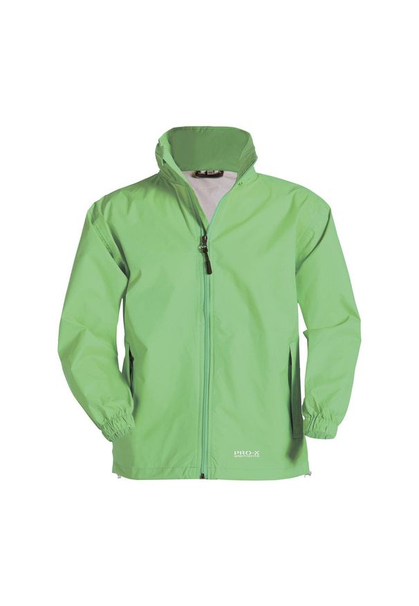 PRO-X ELEMENTS - Dziecięca kurtka wodoodporna Pro-X Elements Richwood. Kolor: zielony