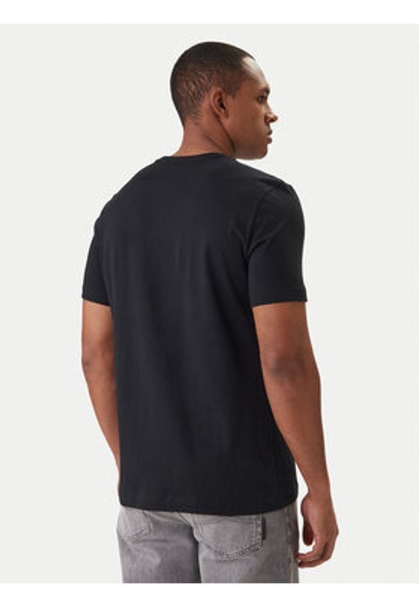 Mustang Komplet t-shirtów 1017076 Czarny Regular Fit. Kolor: czarny. Materiał: bawełna