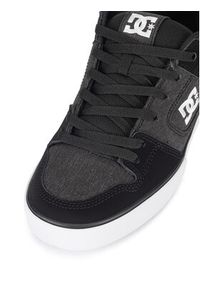 DC Shoes Sneakersy PURE 300660-KWT Czarny. Kolor: czarny. Materiał: skóra #6